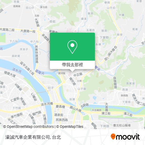 濠誠汽車企業有限公司地圖