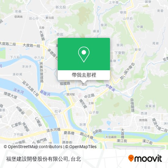 福堡建設開發股份有限公司地圖