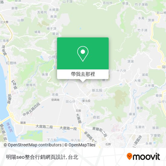 明陽seo整合行銷網頁設計地圖