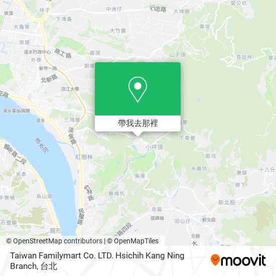 Taiwan Familymart Co. LTD. Hsichih Kang Ning Branch地圖