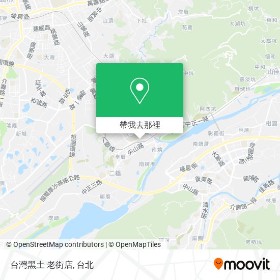 台灣黑土 老街店地圖