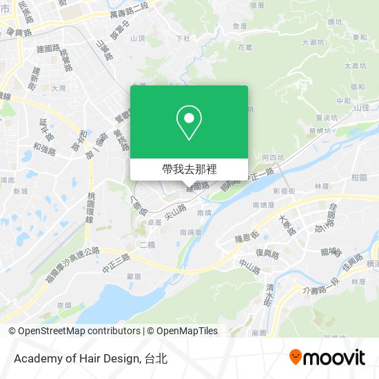 Academy of Hair Design地圖