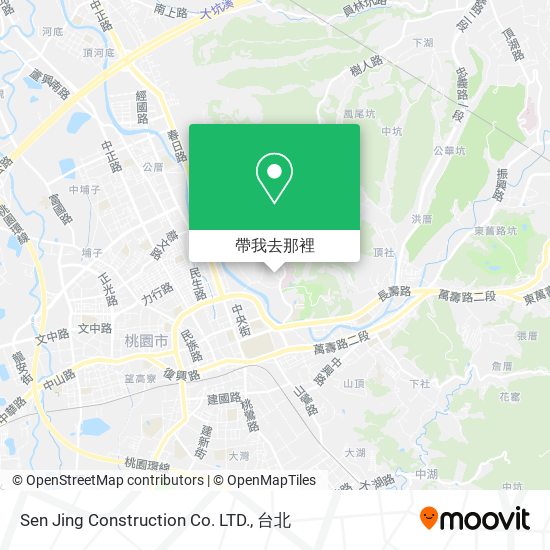 Sen Jing Construction Co. LTD.地圖