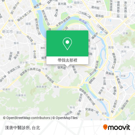 漢唐中醫診所地圖
