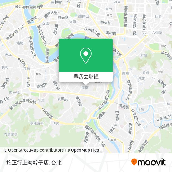 施正行上海粽子店地圖