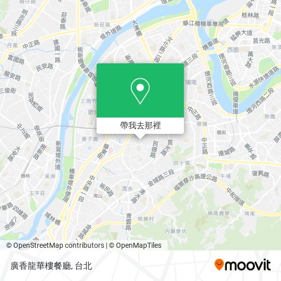 廣香龍華樓餐廳地圖