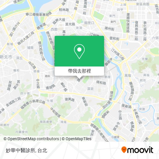妙華中醫診所地圖
