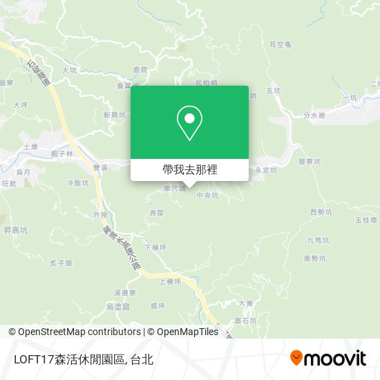 LOFT17森活休閒園區地圖
