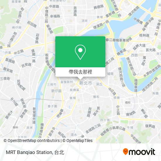 MRT Banqiao Station地圖