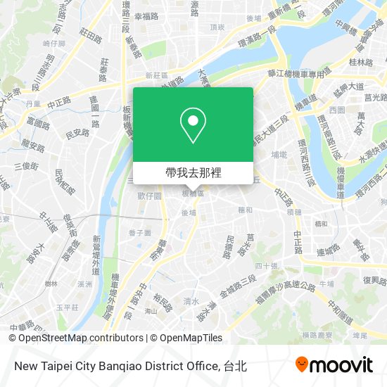 New Taipei City Banqiao District Office地圖