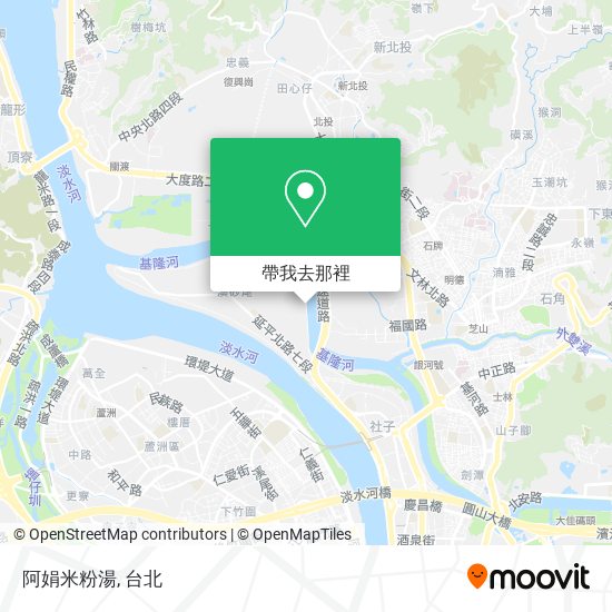 阿娟米粉湯地圖