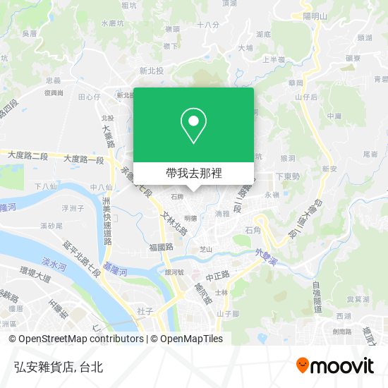 弘安雜貨店地圖