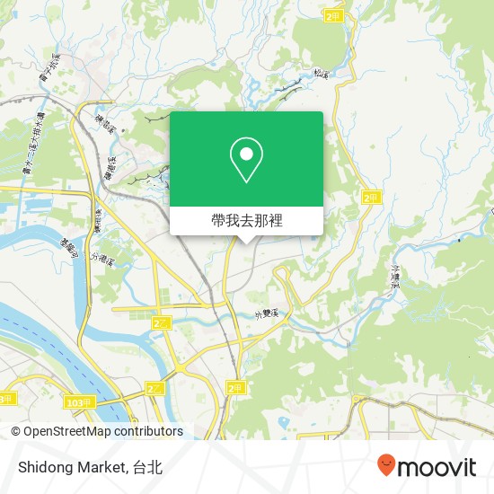 Shidong Market地圖