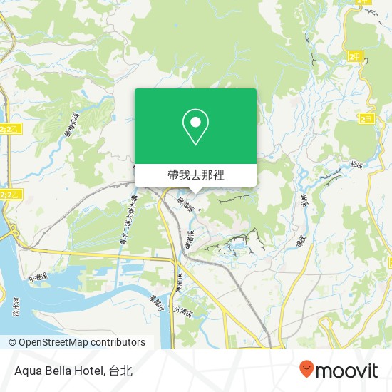 Aqua Bella Hotel地圖