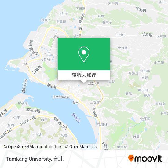 Tamkang University地圖