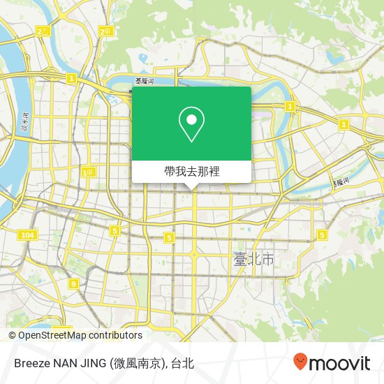 Breeze NAN JING (微風南京)地圖