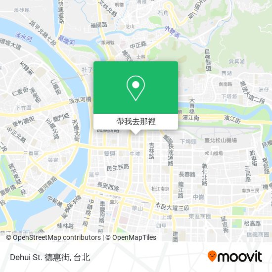 Dehui St. 德惠街地圖