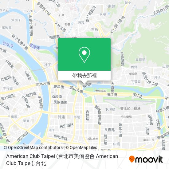 American Club Taipei地圖