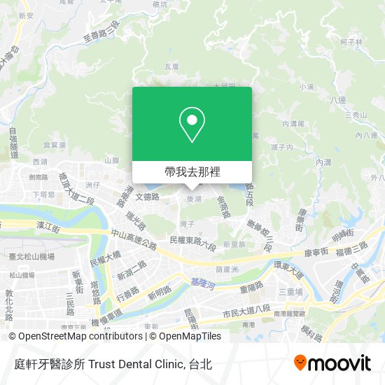 庭軒牙醫診所 Trust Dental Clinic地圖