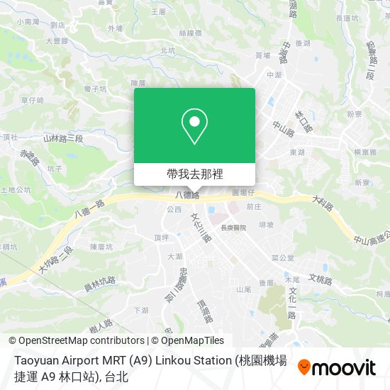 Taoyuan Airport MRT (A9) Linkou Station (桃園機場捷運 A9 林口站)地圖