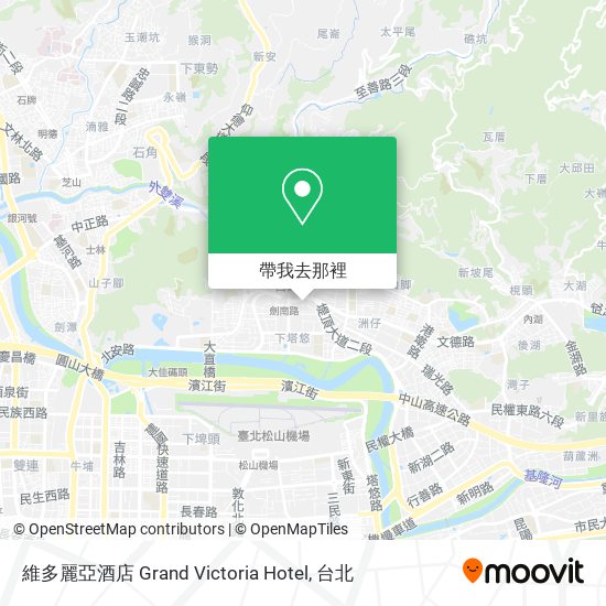 維多麗亞酒店 Grand Victoria Hotel地圖