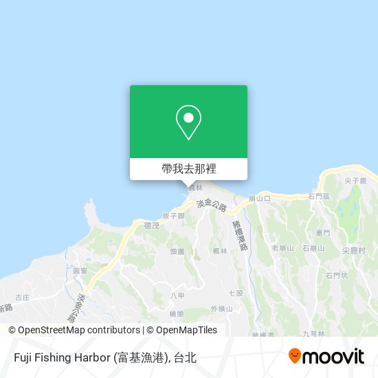 Fuji Fishing Harbor (富基漁港)地圖