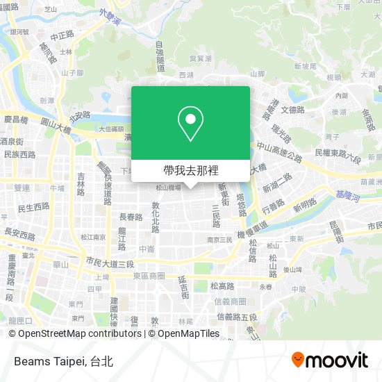 Beams Taipei地圖