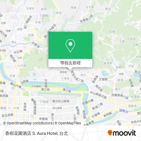 香樹花園酒店 S. Aura Hotel地圖