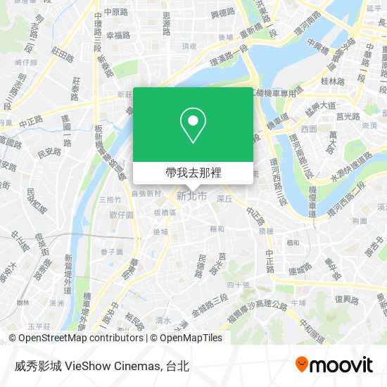 威秀影城 VieShow Cinemas地圖