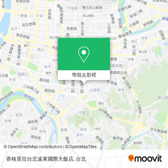 香格里拉台北遠東國際大飯店地圖