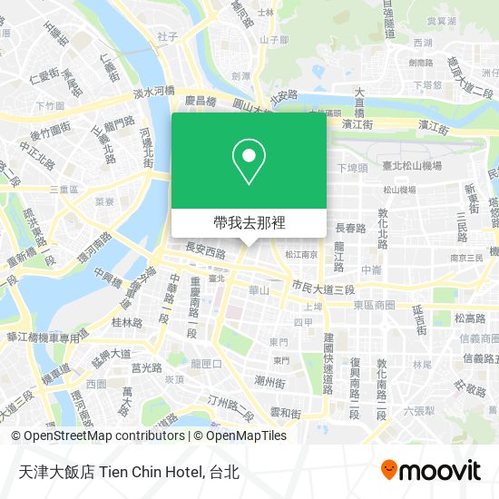 天津大飯店 Tien Chin Hotel地圖