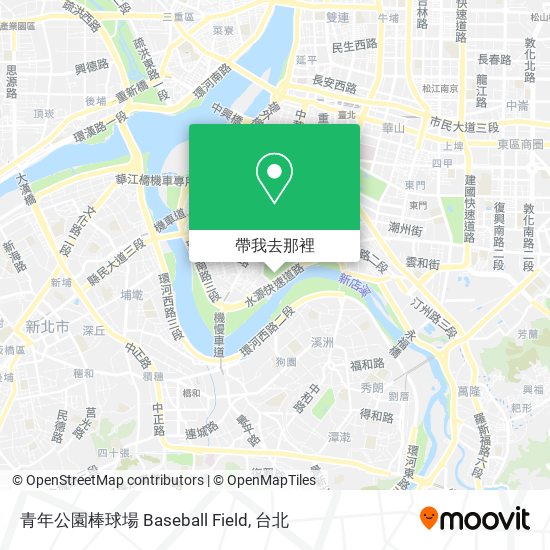 青年公園棒球場 Baseball Field地圖