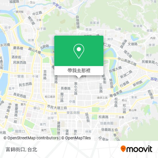 富錦街口地圖