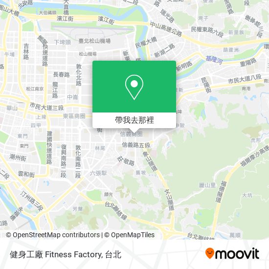 健身工廠 Fitness Factory地圖