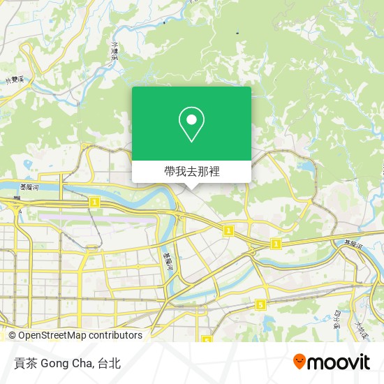 貢茶 Gong Cha地圖