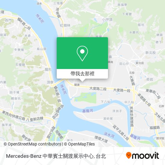Mercedes-Benz 中華賓士關渡展示中心地圖