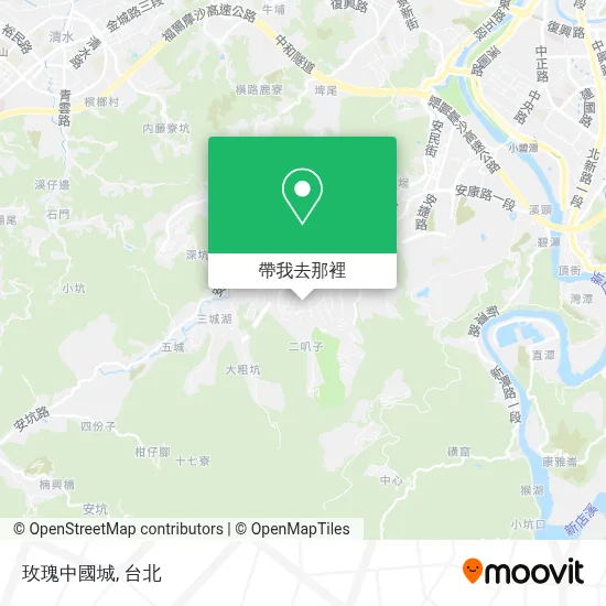 怎樣搭巴士去新店區的玫瑰中國城