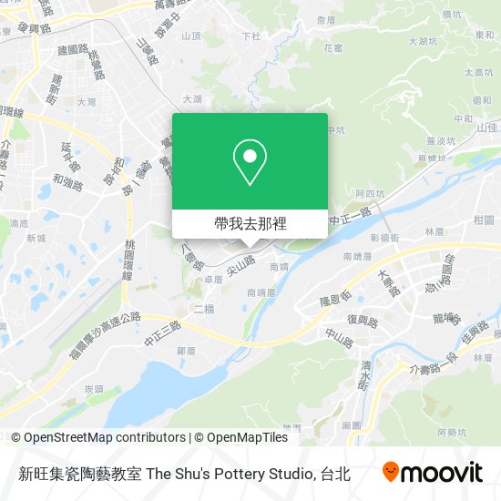新旺集瓷陶藝教室 The Shu's Pottery Studio地圖