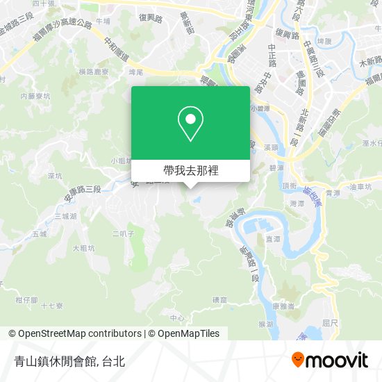 青山鎮休閒會館地圖