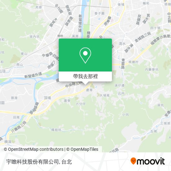 宇瞻科技股份有限公司地圖