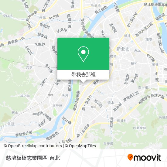 慈濟板橋志業園區地圖