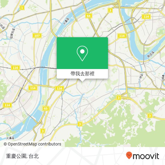 重慶公園地圖