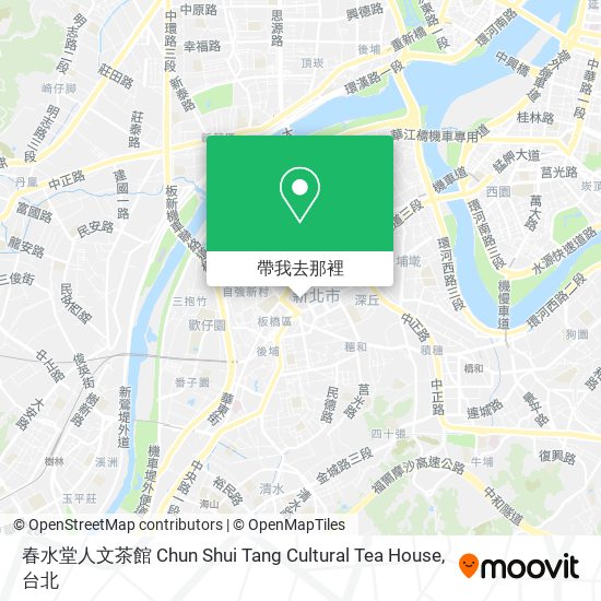 春水堂人文茶館 Chun Shui Tang Cultural Tea House地圖