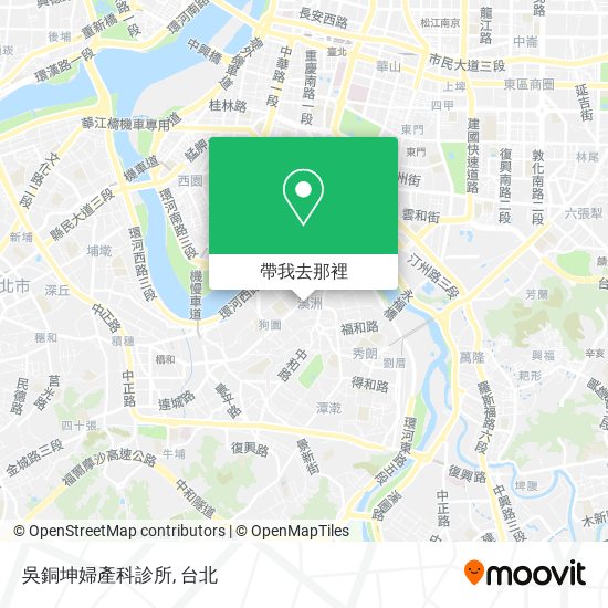 吳銅坤婦產科診所地圖