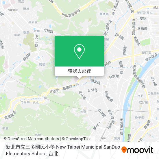 新北市立三多國民小學 New Taipei Municipal SanDuo Elementary School地圖