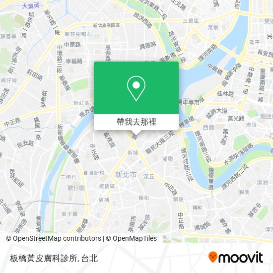 怎樣搭地鐵 巴士或火車去板橋區的板橋黃皮膚科診所 Moovit