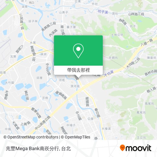兆豐Mega Bank南崁分行地圖