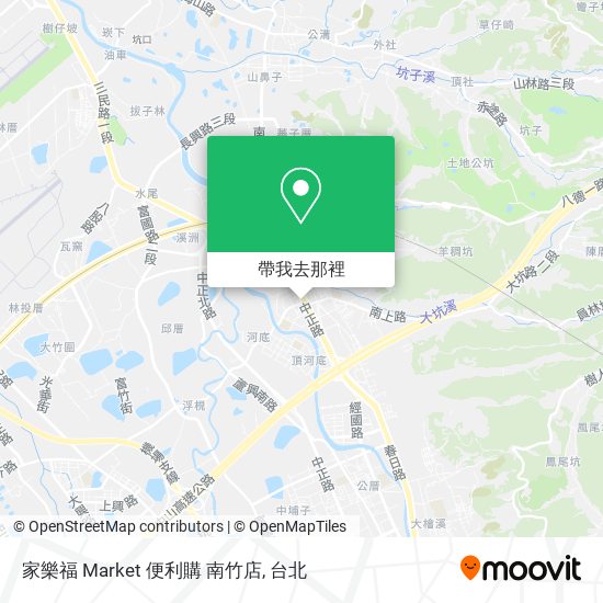 家樂福 Market 便利購 南竹店地圖