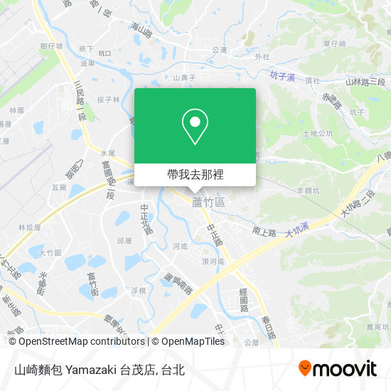 山崎麵包 Yamazaki 台茂店地圖
