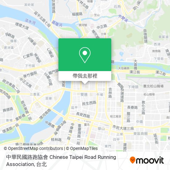 中華民國路跑協會 Chinese Taipei Road Running Association地圖